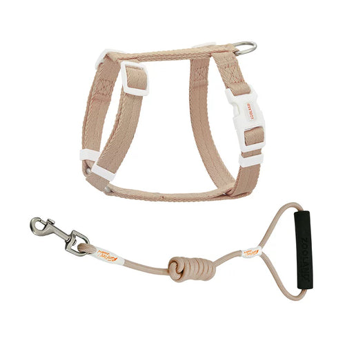 Adjustable Cat Harness Leash Set – Escape-Proof H-Style Walking Vest