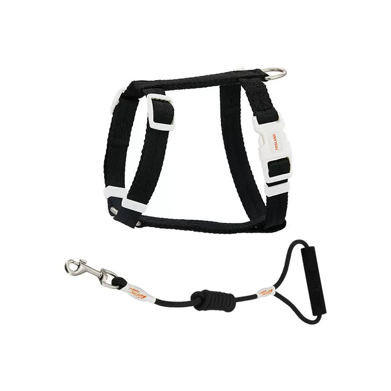 Adjustable Cat Harness Leash Set – Escape-Proof H-Style Walking Vest