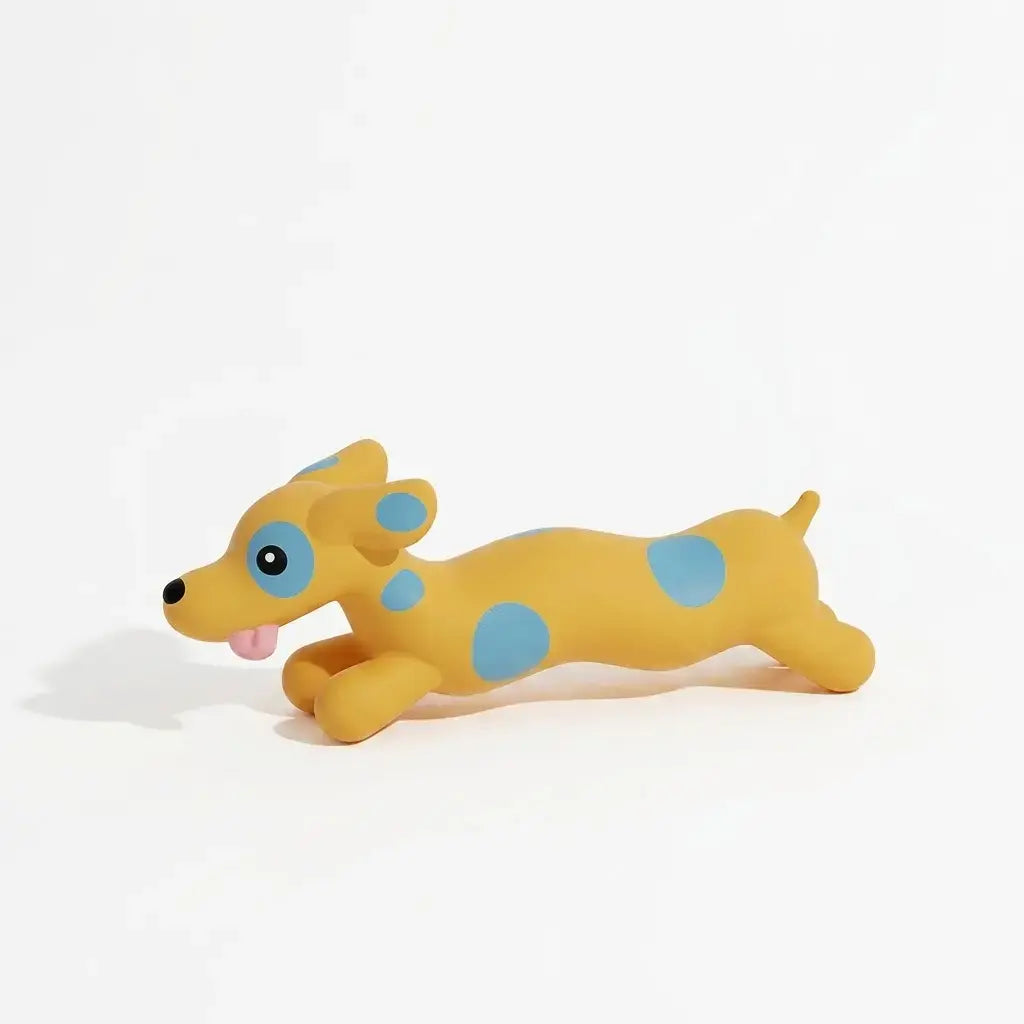 Durable Latex Molar Toy Self Play Squeaky