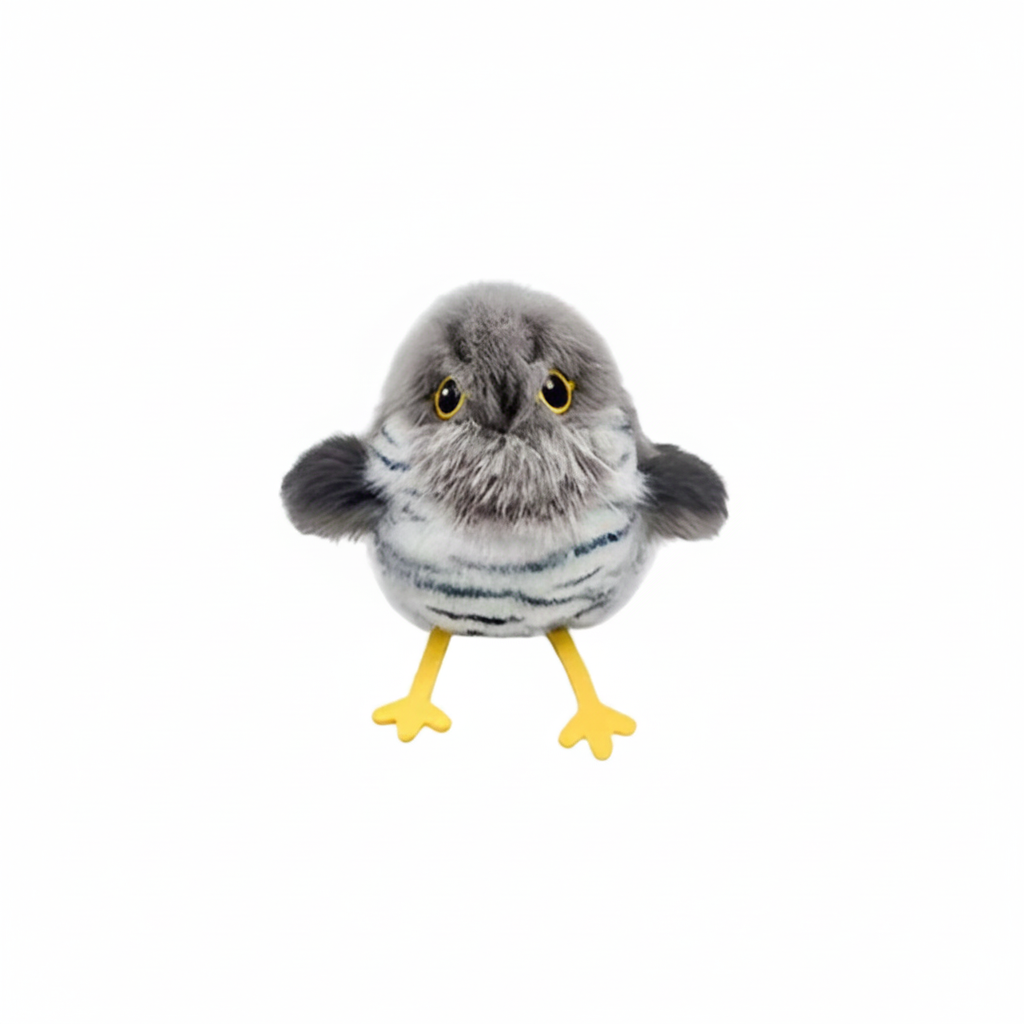 Cuckoo Bird - White Background