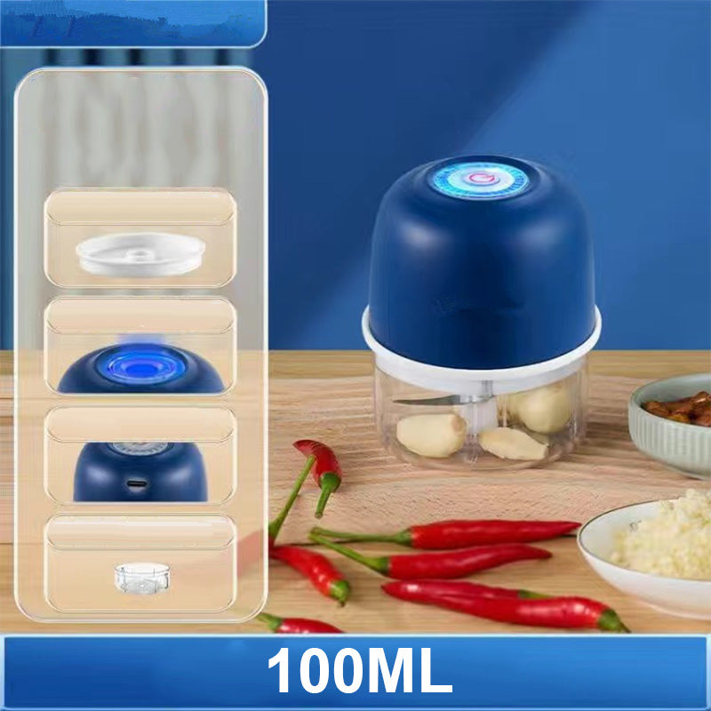 🎁2026 New Arrivals 50% OFF💥Cordless Multifunctional Mini Electric Food Processor, Wireless Portable Kitchen Chopper for Minced Meat, Garlic & Baby Puree, Fast Food Prep Kitchen Helper
