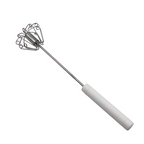 🥄🍳Last Day Promotion 50% OFF!🍰Stainless Steel Semi-Automatic Hand Egg Beater