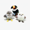 Three Bird Toys - White Background