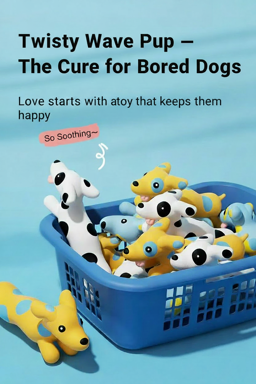 Twisty Wave Pup — All English